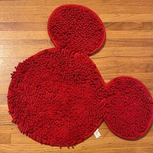Mickey Shaped Small Rug approx 2x2